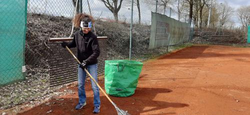 Frühjahrsputz auf unserer Anlage