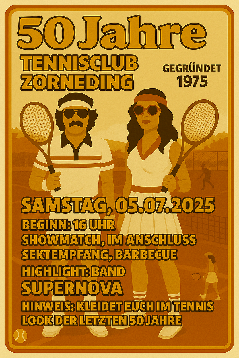 50 Jahre Tennisclub Zorneding