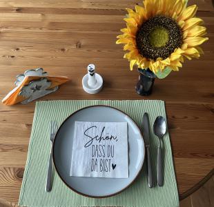 Essen im Clubhaus 