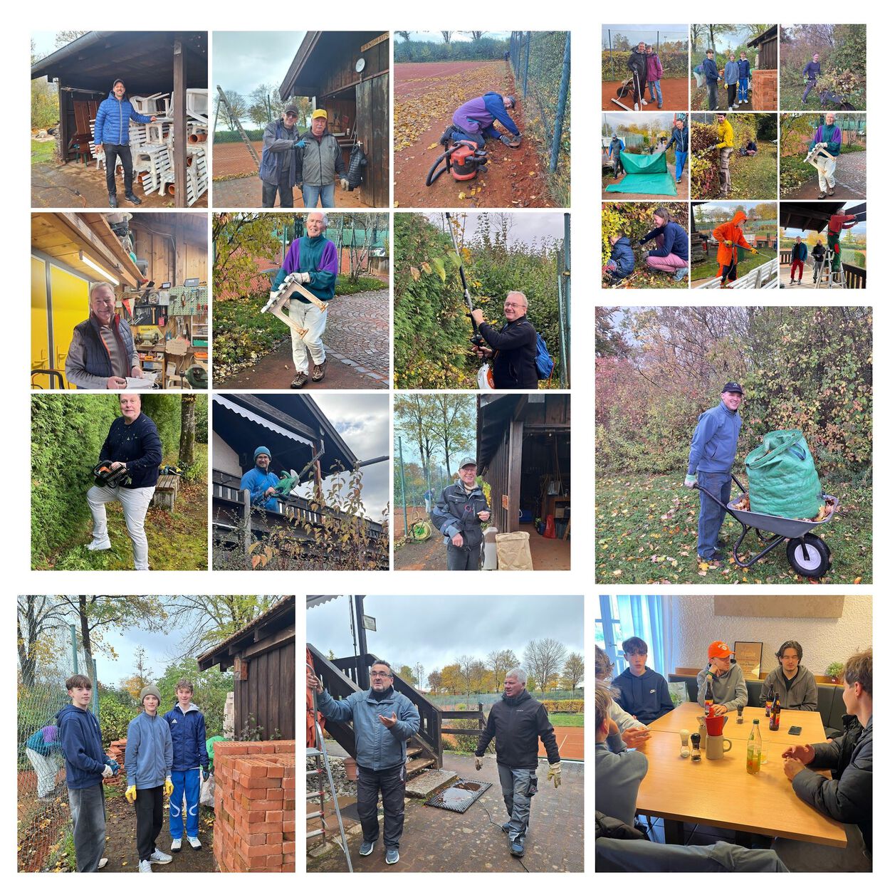 Auf Platz  1,7 und 8 kann noch gespielt werden  --  Herbstaktion: Danke an aller HelferInnen !!