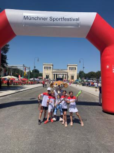 U10 zeigt auf dem Münchener Sportfest ihr Können!